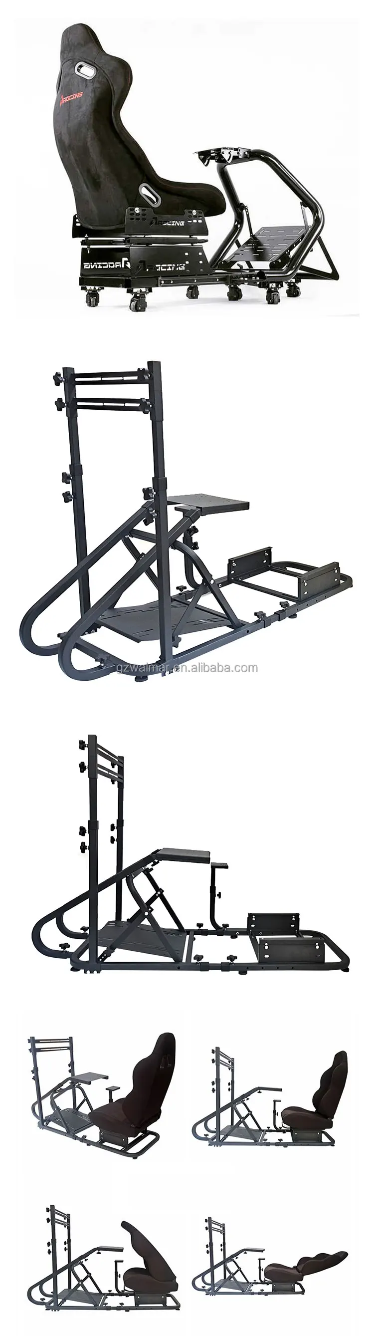 Waimar Popular Style Driving Simulator Chair Ps 4 Racing Seat Gaming