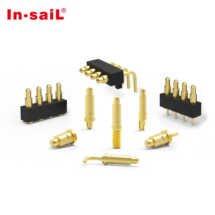 Pin Pogo In Rame Placcato Oro - Confezione Da 100 Pezzi, Diametro 2mm, Altezza 6mm, Per Elettronica