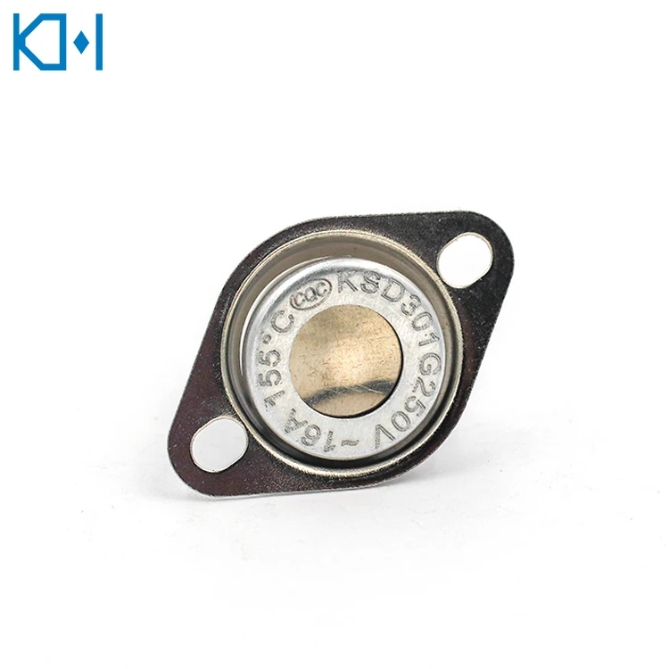 KSD301R Termostato 16a 250v Protection Thermal Cutout Switch Kettle Spare Parts KSD301 Thermostat