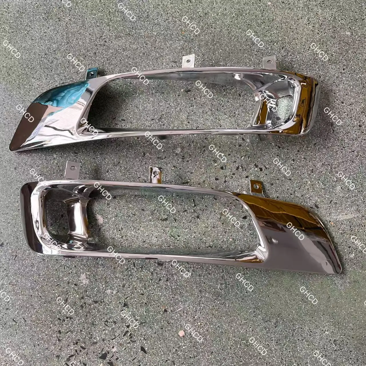 GHCD HIGH QUALITY/FACTORY PRICE CHROMR FOG LAMP FRAME for JAPANESE TRUCK 2008 YEAR'S MITSUBISHI FUSO/F420/ISUZU/HINO/NISSAN
