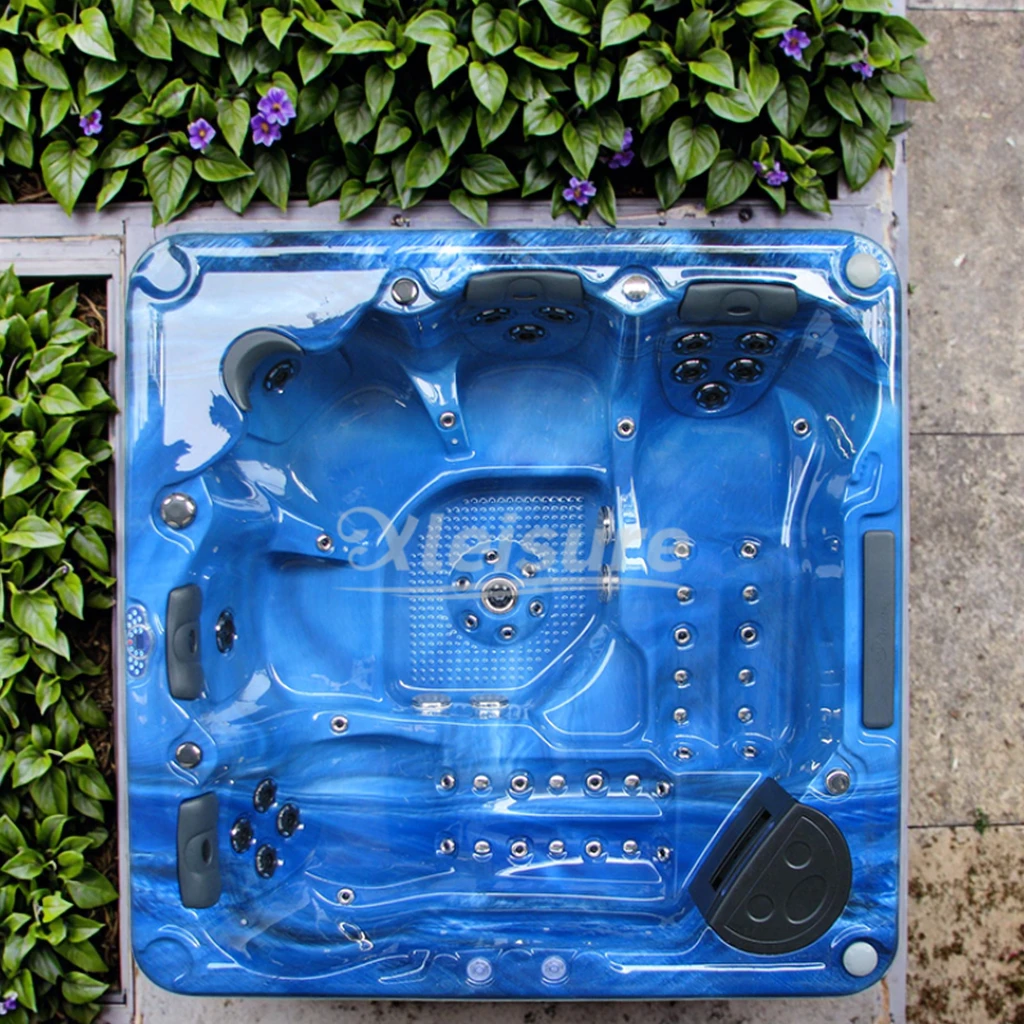 Rectangle Shape Japanese Baby Spa Pool Balboa Swim Spa  Pool Outdoor Whirlpool Outdoor Spa Pools Swimming Outdoor