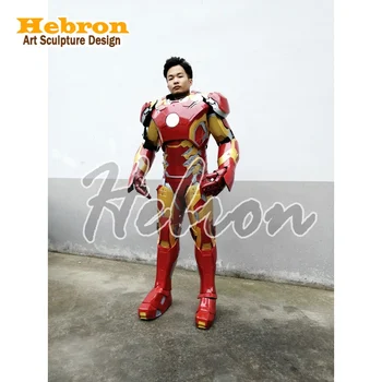 Custom Mascot Party casco supermans Iron cosplay mans Suit iron Mans Costume Adult for Sale