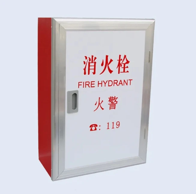 Hot Selling Double Door Fire Cabinets for Fire Extinguishers and Hose Reels factory