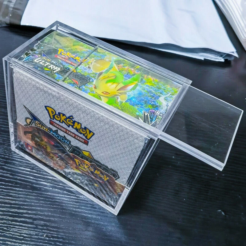 Custom Acrylic Booster Box for Pokemon TCG Trading Cards