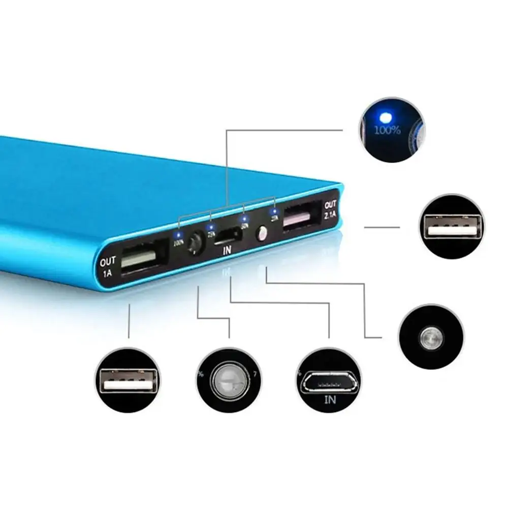 Custom Power Bank Mobile Power Supply, 10000Mah Wireless Gps tracker Power Bank