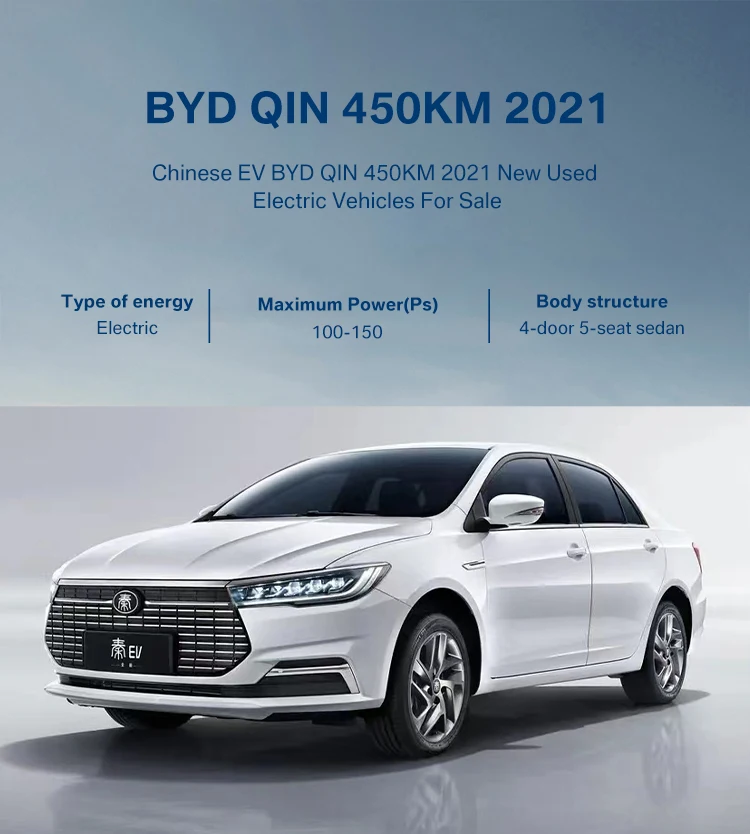 Byd New Ev Car Qin Plus Pure Battery Range 405km High Performance Ev Car Sedan BYD QIN EV supplier