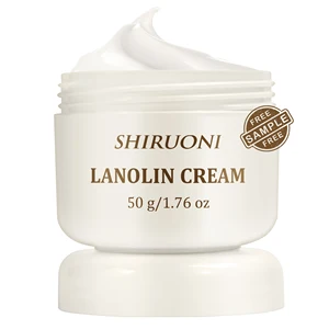 OEM ODM Organic Natural Wrinkle Reduce Repairing Facial Moisturizer Skin Whitening Moisturizing Lanolin Face Cream