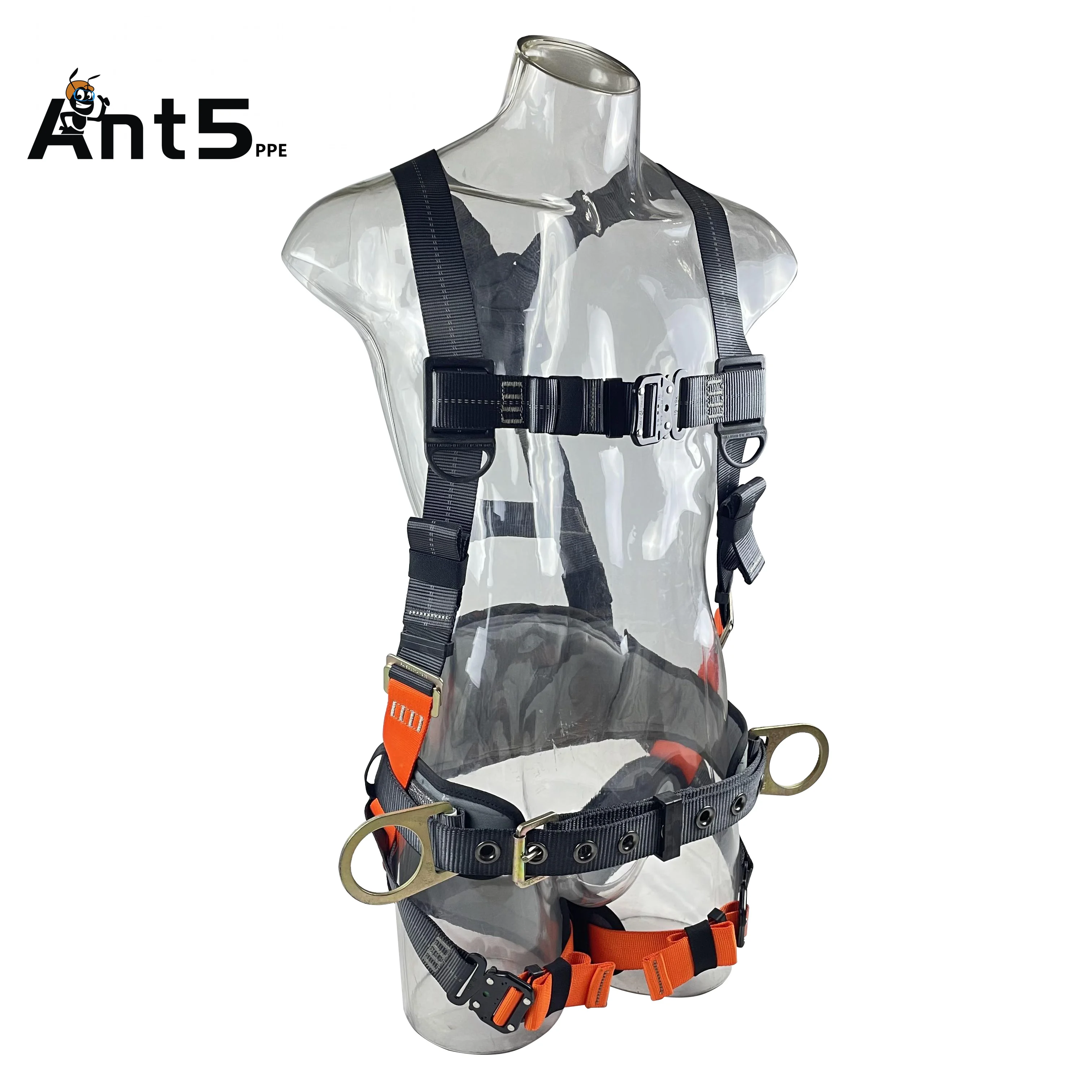 Ant5ppe Full Body Safety Harness For Construction Fall Protection
