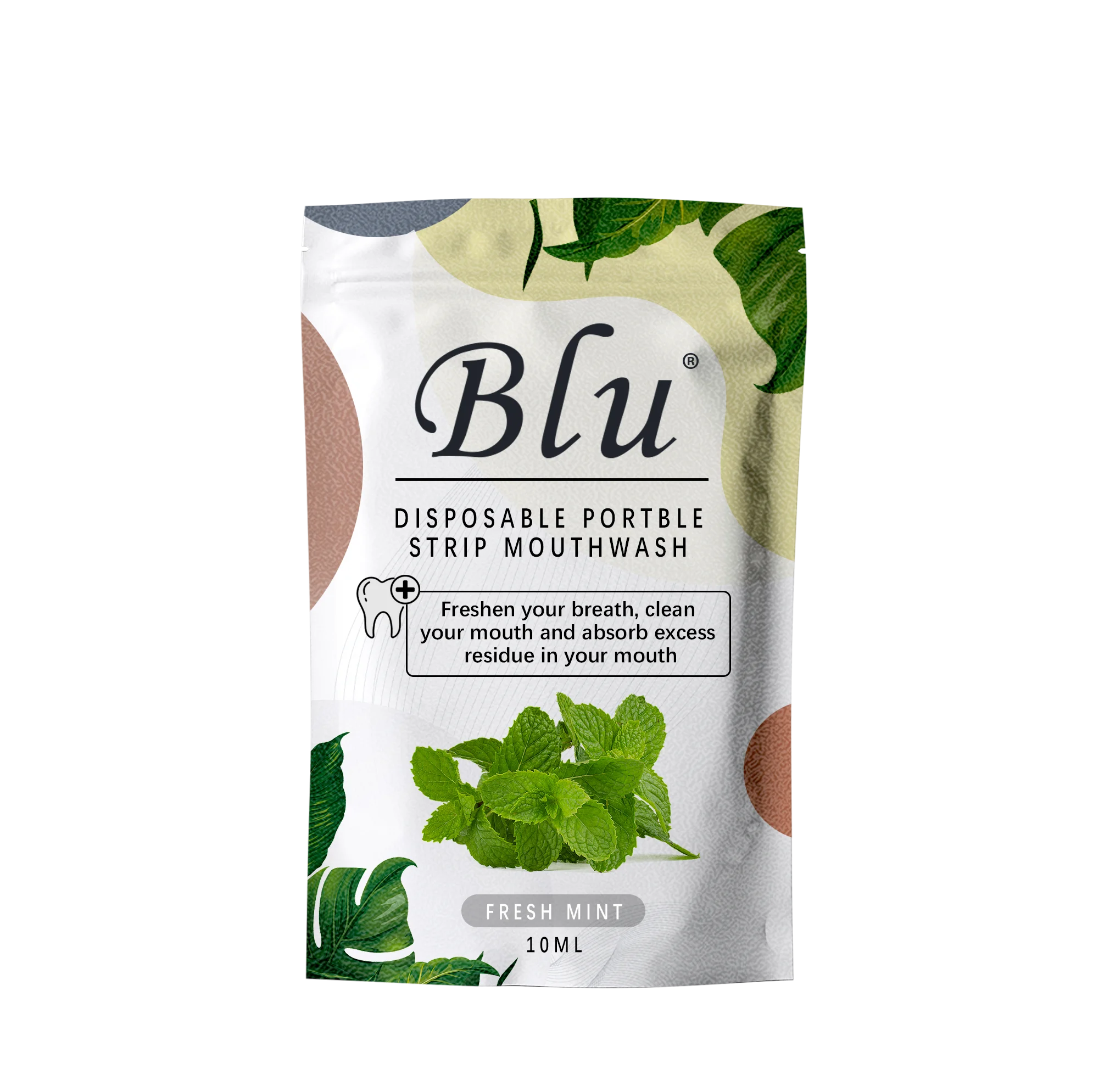 100% Органическая травяная жидкость для полоскания