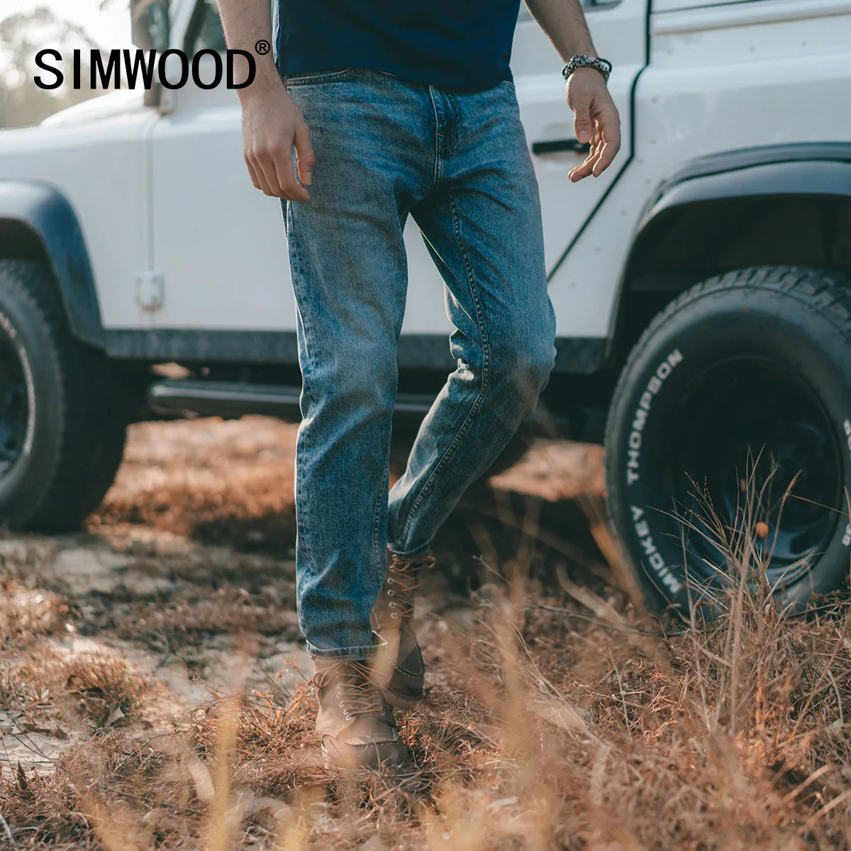 Simwood Celana Jeans Pria Ukuran Plus,Jeans Denim Ukuran Plus,Ramping,Pas  Untuk Musim Semi,Ukuran Besar,Merek Pakaian Kualitas Tinggi,Sk130116,2022 -  Buy Jeans Kasual Desain Logo Kustom Denim Jean Celana Merek Rock Jeans,Pria  Denim Jeans Celana