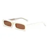 Monture blanche C5 + verres marron