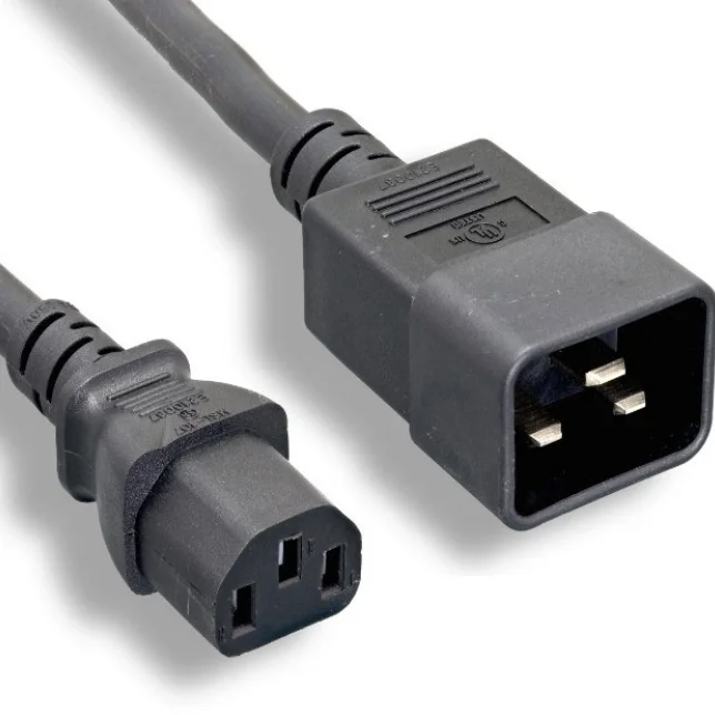 Cavo Per PC Monitor Stampante Cavo Di Alimentazione IEC C13 A C14 – 6 Piedi, Nero, 14 AWG, 15A 250V, Certificato UL/CSA Cavo Iec Italia - Foto 8