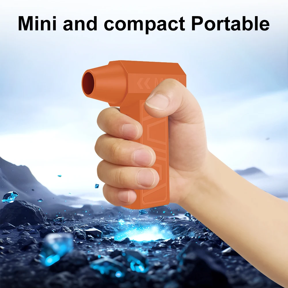Mini High-Speed 105000rpm Turbo Fan Brushless Air Duster Dryer Powerful Electric Jet Blower for Car Cleaning - view 6