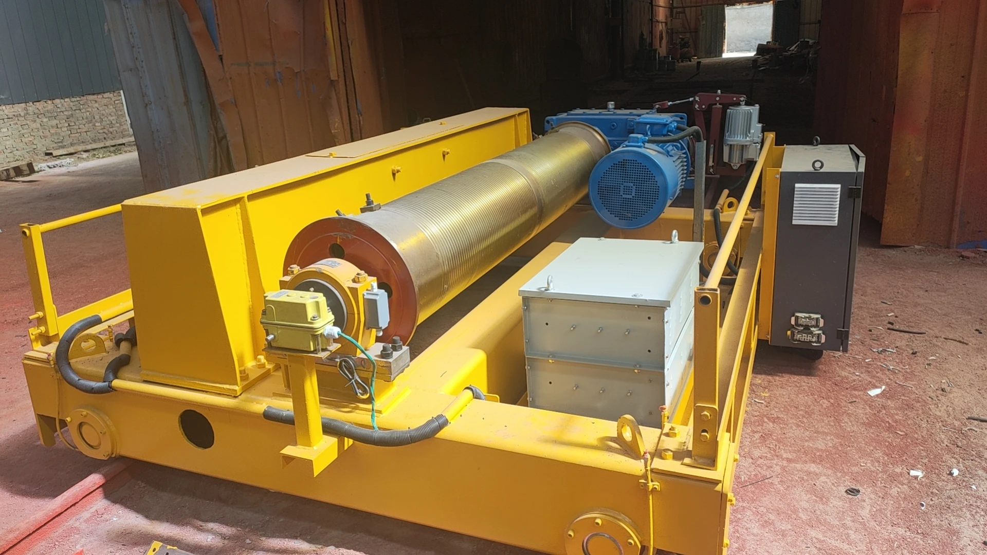 Wire Rope Cable Pulling Marine Hydraulic Single Drum Anchor Mooring ...