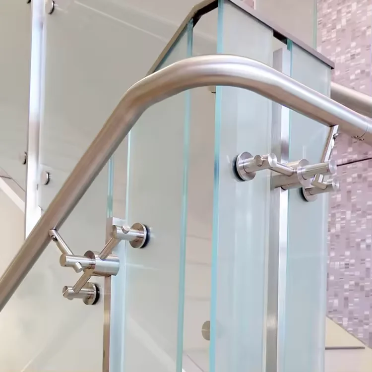 Complete 2 Arm Glass Railing Fencing Stainless Steel Hardware Spider ...