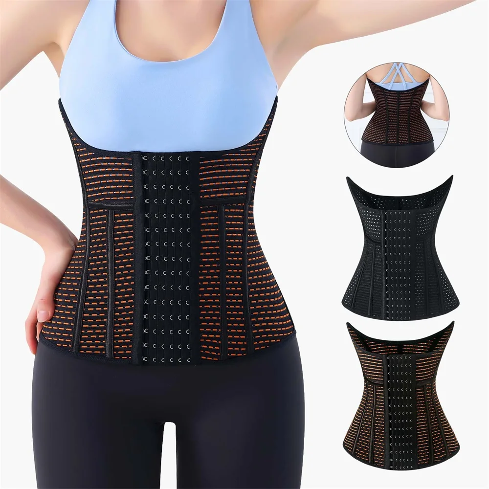 Waist Cincher Trimmer Belt Girdle Workout Shapewear Tummy Control Shaper Waist Trainer for Women