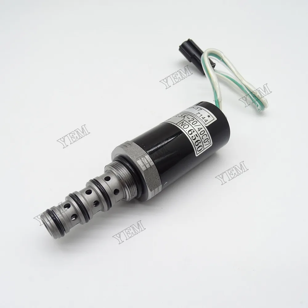 For Kobelco Solemoid Valve KDRDE5K-20-40C07 Engine Parts With Warranty