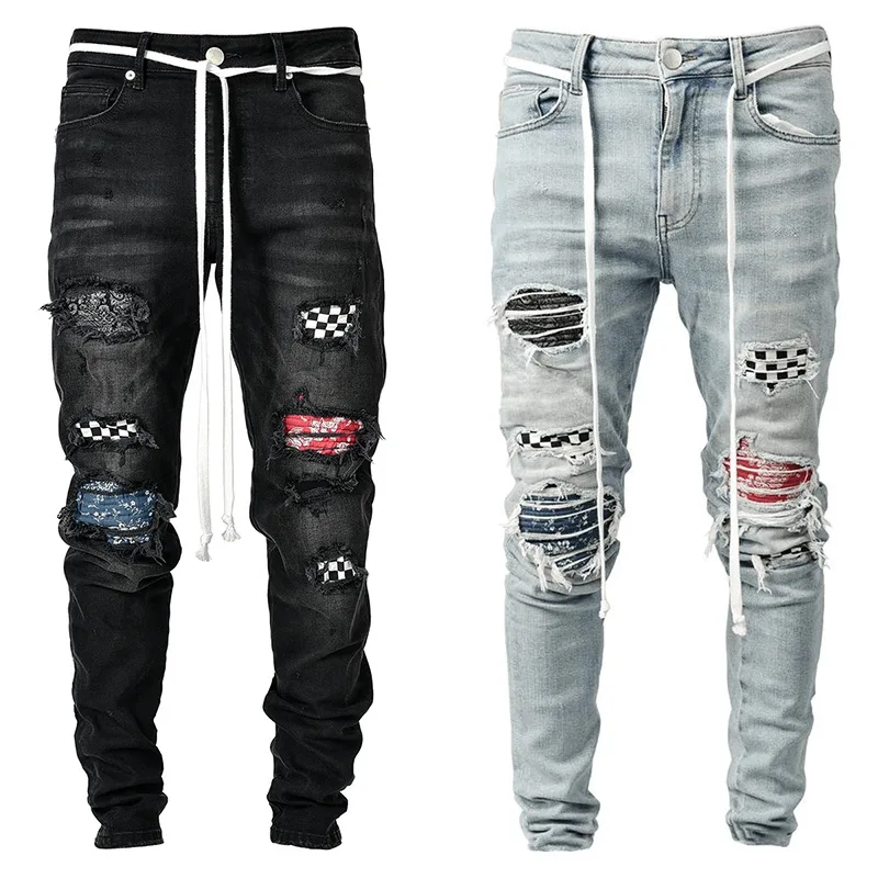 Jeans Homme Rock Creek Slim Fit Stretch - Coupe Décontractée Délavée - Tailles W29 à W40