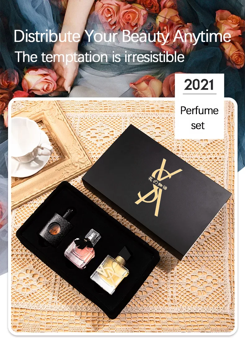 Women's Perfume Box Set Fruity Florals Reverse Paris Perfume Three
