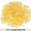 413 - orange yellow AB