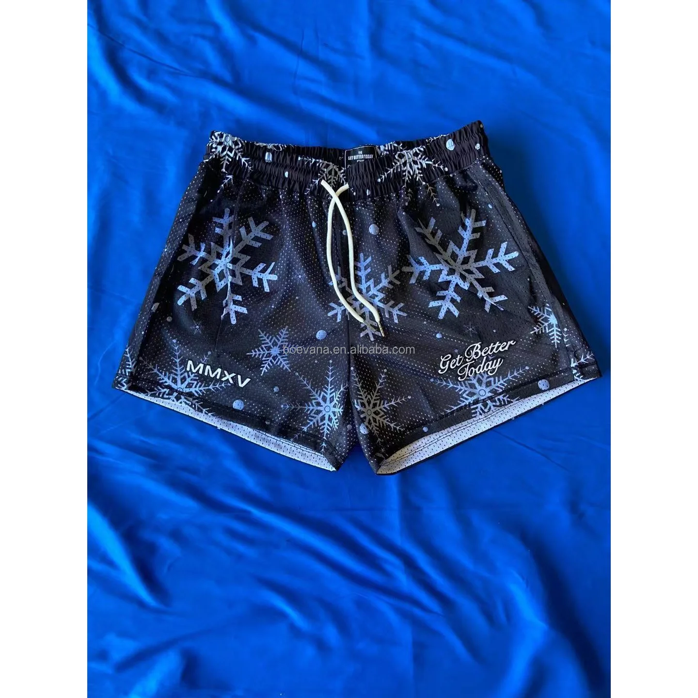 Custom Polyester Graphic 5 Inch Inseam 