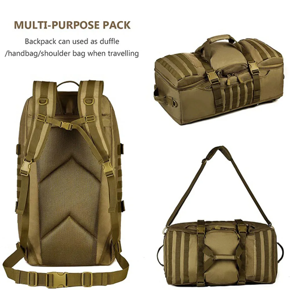 FREE SAMPLE Practical Backpack for Outdoor Assault Waterproof Sports Bag for Training Rain Cover Hiking Bag