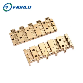 Customized Precision CNC Lathe Cnc Milling Machining Small Bolts Knuckles Handle Turning Brass Parts