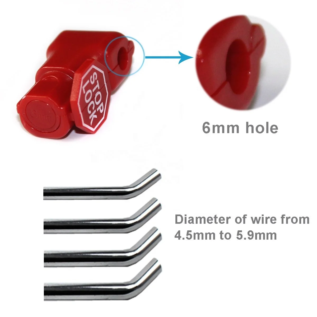 Free Sample Mini Portable Stop Lock Magnetic Key Peg Stop Lock Magnet Hook Lock