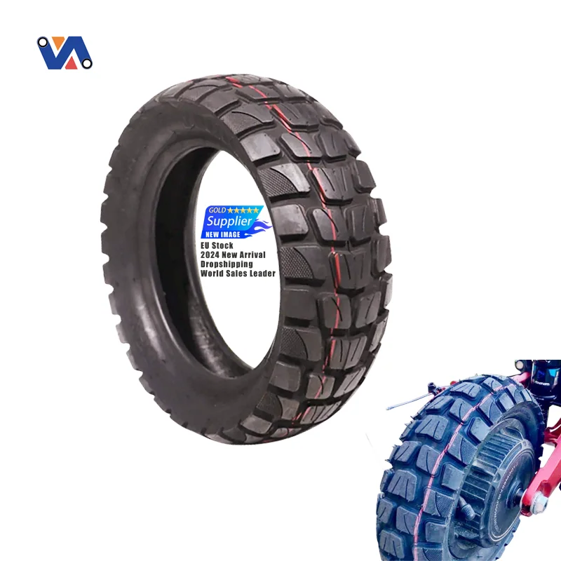 New Image EU Warehouse Stock  255x80 Off-road Tyre for Zero10X,KuGoo M4/M4 Pro/Kukirin G1/Vse tt 10+ Electric Scooter