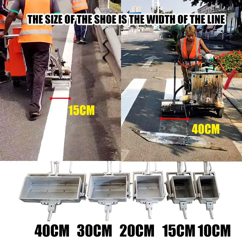 CWL Guangzhou Factory Manual White Line Marking Machine with Pump Engine High Efficiency Thermoplastic Road Line Drawing Machine