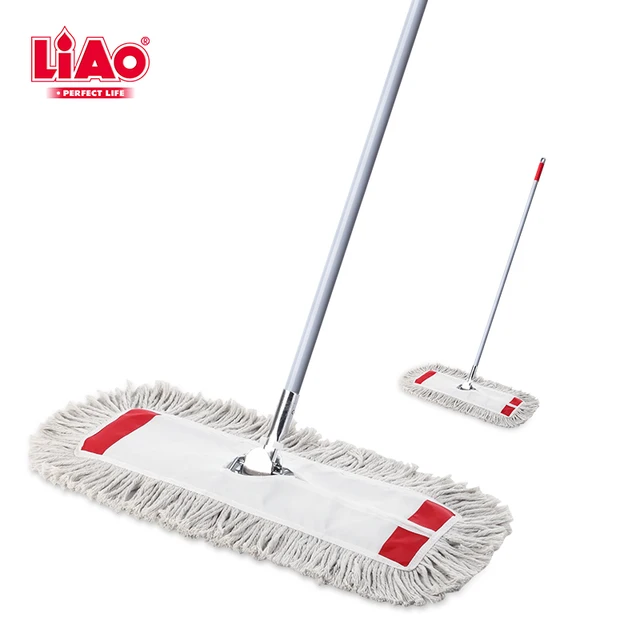 Buy Liao Wet Mop Floor Cleaning Cotton With Steel Stick Medium 1