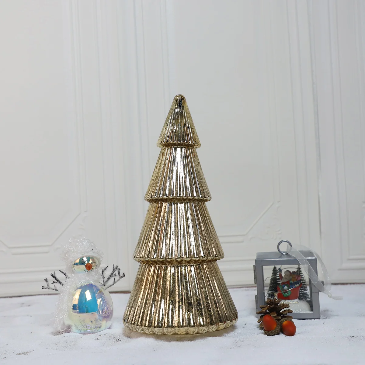 small christmas decorations used commercial decorations christmas tree white cone christmas tree