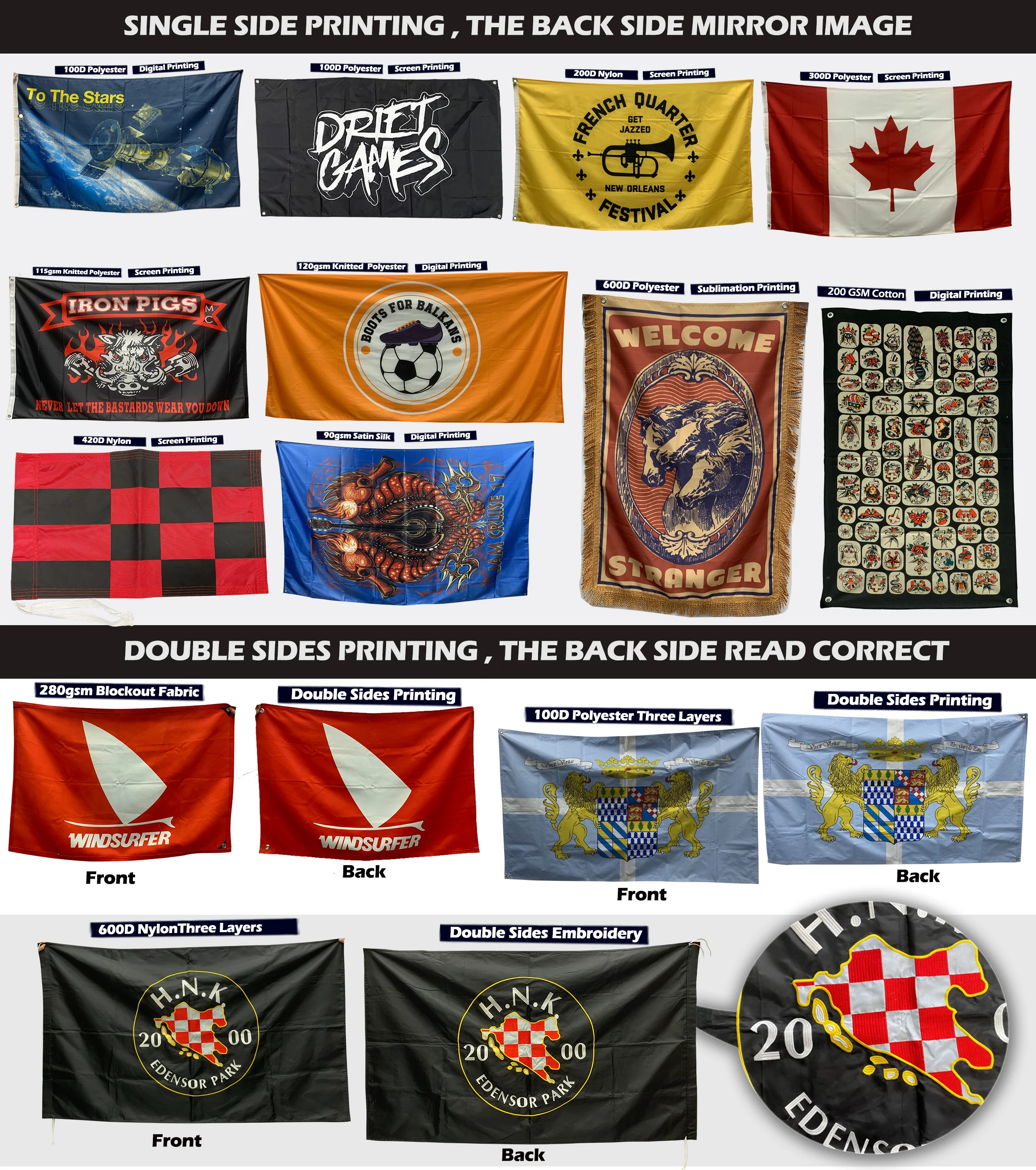 EventFlags - Flags, Banners and Custom Printed BladesNFL Team Flag