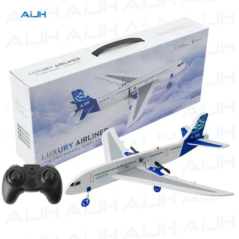 AiJH Rc Arf Radio Control modelo aviones para niños juguete avión