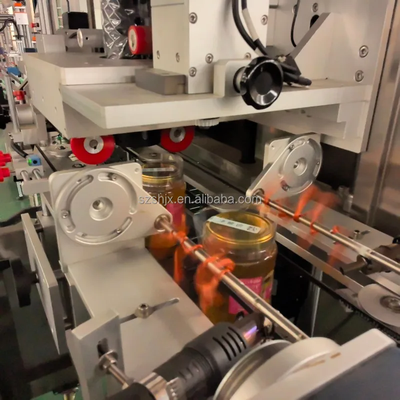 Automatic Food Bottles and Jars Filling and Capping Line for Chili Sauce, Honey, Ketchup, Peanut Butter, Jam details