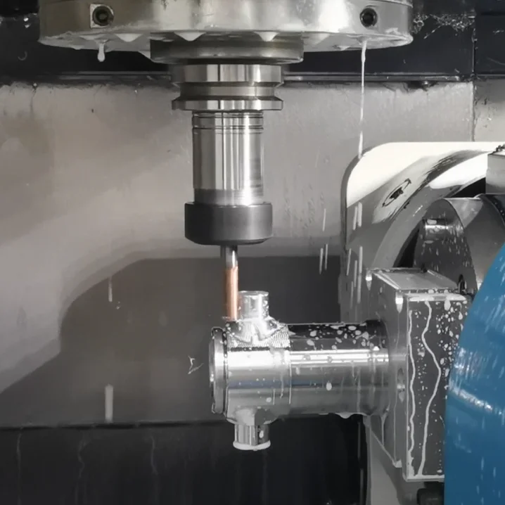 Custom Industrial 5 Axis Cnc Milling Turning Aluminum Steel Copper ...