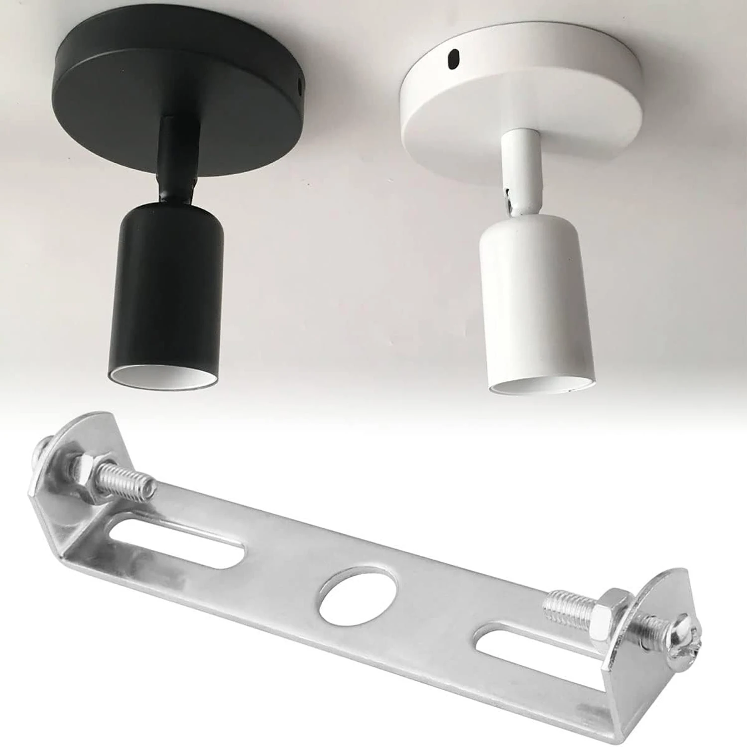 Light Fixture Mounting Bracket Crossbar Kit for Ceiling Pendant Light  Sconce Mounting Plate with Screws, image size:1500x1500