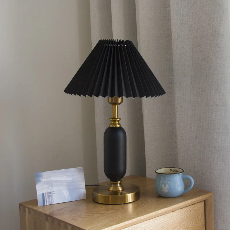 Складная прикроватная лампа в стиле ретро для спальни