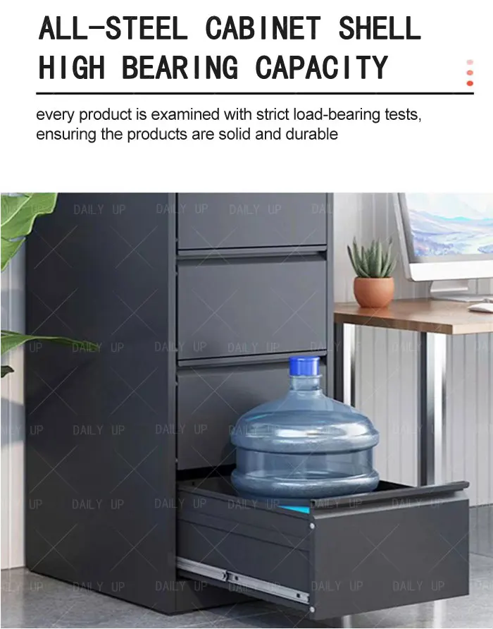 2/3/4 Drawer file cabinet office metal drawer storage cabinet cheap steel drawer metal filing cabinet