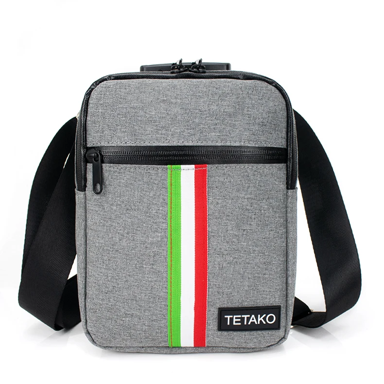 Travel Stash Storage Crossbody Shoulder Smell Proof Bag With Combination Lock