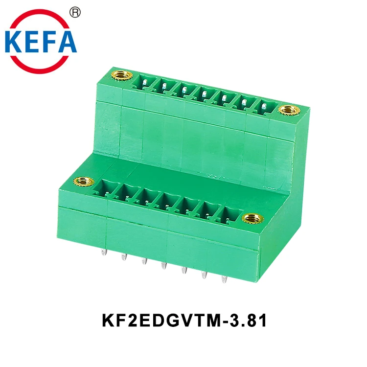 Kefa 3.81mm 3.5 mm 5.08mm PCBインサート式 プラグインターミナルブロック 3.81 mm Ec350v 08p サクションターミナル 3.5 mm