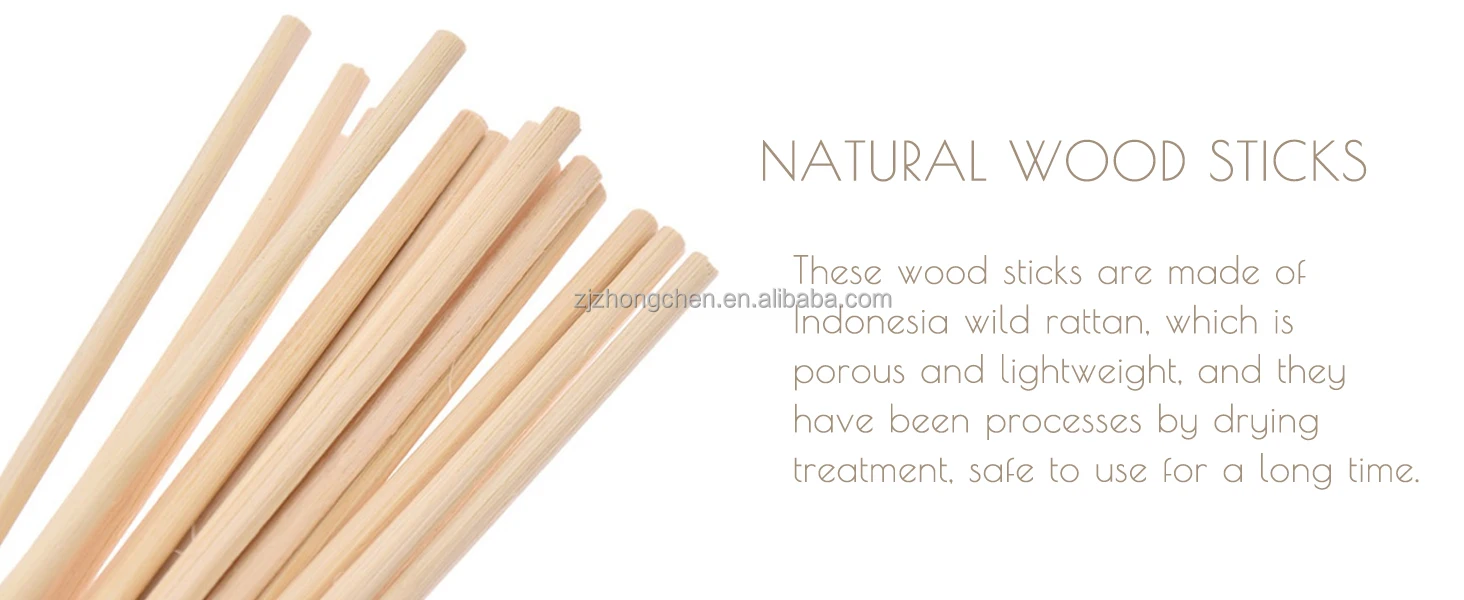 product rattan stick factory sales custom size free sample natural decoration wood reed diffuser rattan stick-4