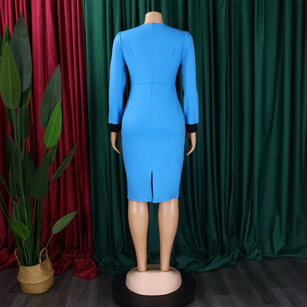 true decadence blue dress Halloween Princess Costume Bow Strap Pencil Dress Yellow & Blue main image 0