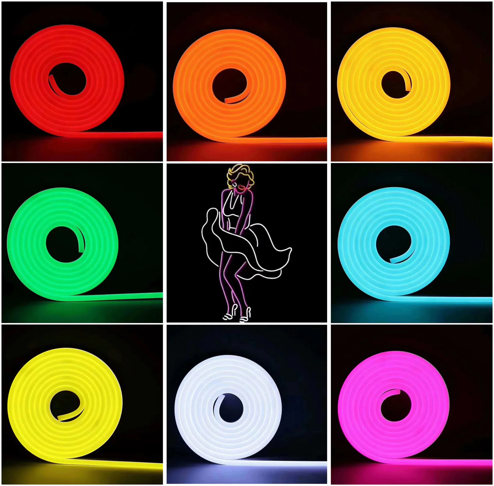 Cheap Neon Lights Outdoor Waterproof 110v Holiday Lighting Neon