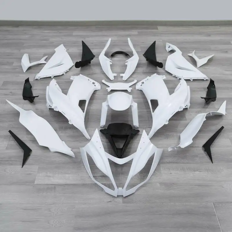 XINMATUO XF-4124-W Unpainted White Fairing Bodywork for Kawasaki