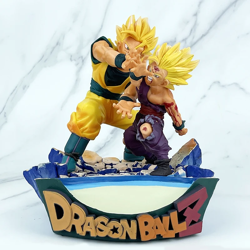 アニメアクションDBZフィギュア悟空ゴゲタベギト息子悟天息子