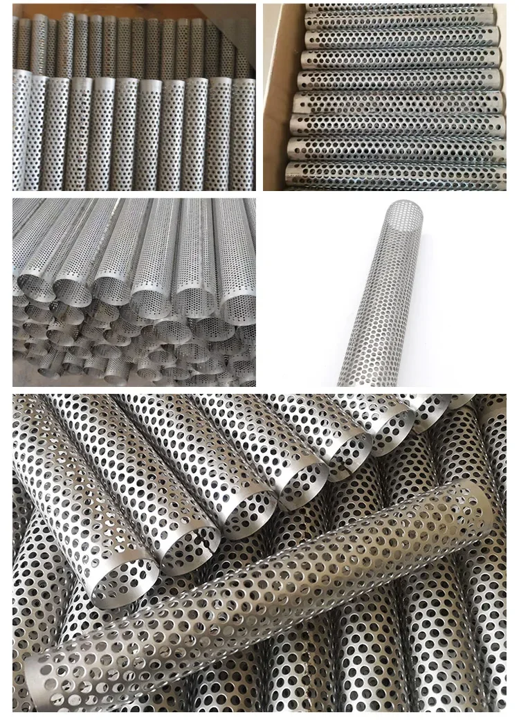 Dongjie Free Sample Service Stainless Steel Perforated Metal Mesh Air Filter Cylinders Round 37-1950 Micron