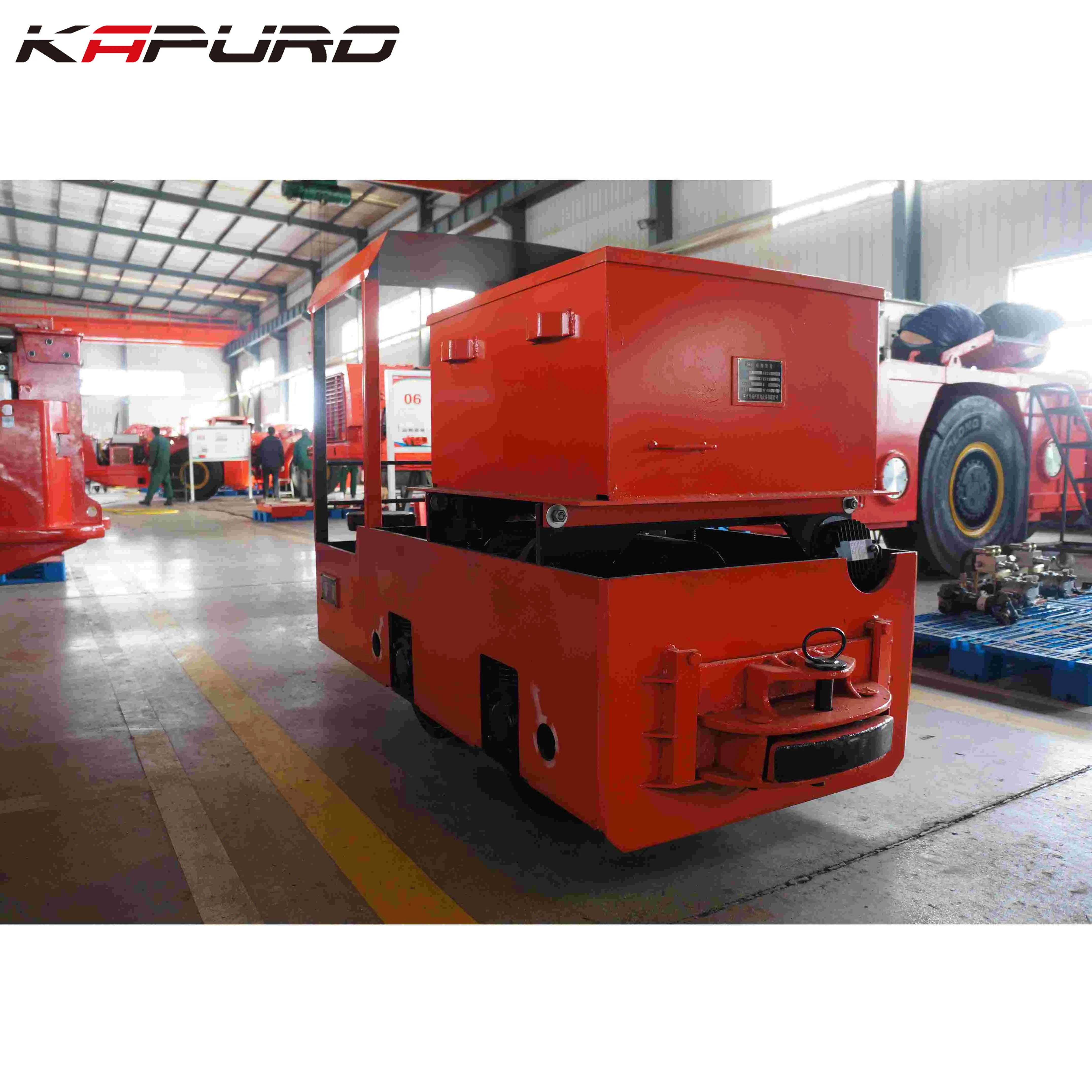 product tc 5t kapuro electric battery locomotive for tunneling mining 5t capacity 90v power new 2025 factory direct sale-19