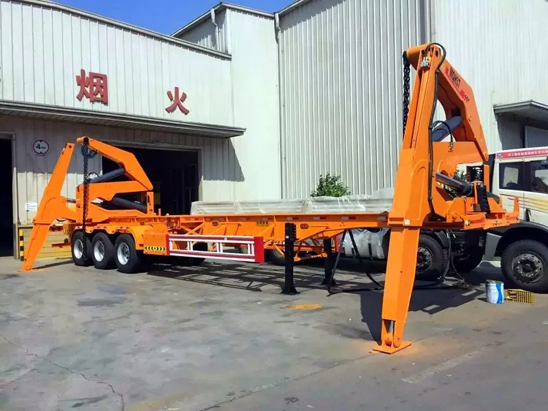 Heavy Duty 40ft Side Lifter Lifting Self Loading Side Loader Container ...