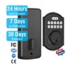 AD10 Llave de Contraseña Negro Mate 100+